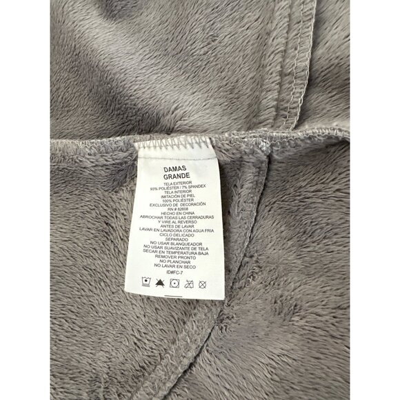 Free Country Faux Fur Lined Jacket Women's, Size Large Gray Faux Fur lining - Picture 9 of 12